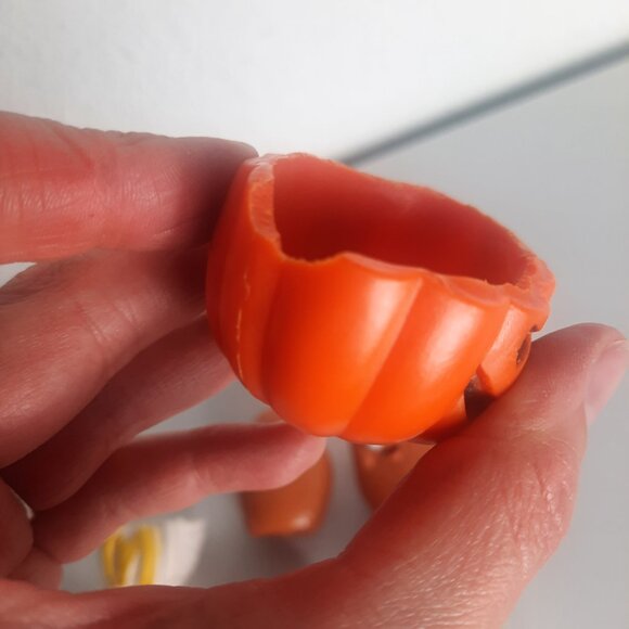 7 pc LOT McNugget Buddies, Original 1992 Ghost Nuggets, Mcdonalds Halloween VTG - Picture 2 of 7